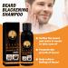 Uzionie Beard shampoo for men natural beard shampoo for men beard darkening shampoo 30 ml - Buy Online on GoSupps.com