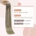 FSHINE 1G/S Balayage Microring Extensions | Remy Real Hair 45cm - Light Brown to Blonde Cold Fusion Hair Extensions #19/8/60 - Buy Online on GoSupps.com