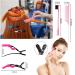 12-Piece Rat Tail Combs & Alligator Hair Clips Set for Women - Hair Styling Braiding Comb with Mini Rubber Bands (Delicate Color) - Buy Online on GoSupps.com