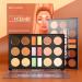DE'LANCI Concealer Palette  18 Color Cream Contour Makeup Palette for Foundation  Full Coverage True Complexion Contour Palette Professional Natural with Waterproof & Malleability Performance Christmas Makeup