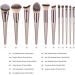 Angled Face Brush Dense And Soft Synthetic Fibers Powder Buffing Brushes For Seamless Makeup Cream Blending Brushes Little Flame - Buy Online on GoSupps.com