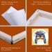 ESRICH Mini Stretched Canvas 20 Pack - Small 2.4x2.4 inch 100% Cotton Art Canvases for Kids & Professionals - Ideal for Acrylics, Oils, Painting Supplies - 2/5'' Profile, Primed - 20 Pack - Buy Online on GoSupps.com