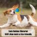 Bestomrogh 4Pcs Squeaky Dog Ball Set for Puppy and Dogs - Durable, Interactive and Anxiety-Relieving Chew Toys for Training and Teeth Cleaning - Buy Online on GoSupps.com