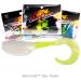 Fin Commander Slab Curly 12-Piece Jig Pack - White/Chartreuse - Buy Online on GoSupps.com