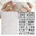 Nail Art Template Plastic Nail Stamping Plates Stencil Manicure Stamping Animal Flower Nail Art Stencil Versatility for Women Kid Art Decoration(XY-B02) - Buy Online on GoSupps.com