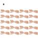 Lightweight Nail Accessories 20 Pcs Art Bow Shape Faux Pearl Decor Colorfast Reusable Stainless Decoration Charm Jewelry Kawaii Diy Elegant Pink B B Pink - Buy Online on GoSupps.com