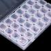 Natudeco 28 Grids Nail Rhinestone Box Craft Bead Storage Box Replaceable Nail Embellishment Storage Box for Jewel Crystal - Buy Online on GoSupps.com
