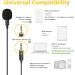 PowerDeWise Dual Lavalier Clip-On Microphones Set - Professional Grade Lapel Mics for Interviews - Compatible with iPhone, Android, Camera - Noise Cancelling 3.5mm Mic for Blogging and Video Recording - Buy Online on GoSupps.com