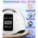 Zawaer UV LED Nail Lamp 280W - Professional Fast Nail Dryer with 66 Lamps, 4 Timer Settings, LCD Display - For Gel Polish Curing at Home - Buy Online on GoSupps.com