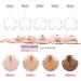 Roanyer Silicone Breasts for Crossdressers | East-West Outward-Directional Breastplate | Transgender & Drag Queen Prosthesis | D Cup Natural Fill - Buy Online on GoSupps.com