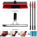 Window Cleaning Telescopic Pole Long Reach Conservatory Roof Cleaner Equipment With Squeegee &Hose Tap Connector&12+8m Water Pipe Combination Water Fed Telescopic Brush 30FT - Buy Online on GoSupps.com