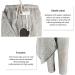 Buy Daily Wear Open Crotch Incontinence Pants for Adults | Easy Care Trousers for Paralyzed & Postoperative Patients | Size L | Grey - Buy Online on GoSupps.com