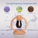Adirigo Wireless Aroma Diffuser | Waterless Essential Oil Diffuser with 3 Fog Modes & 4 LED Lights | Perfect for Home Bedroom & Bathroom - Set Includes 3 Bottles - Buy Online on GoSupps.com