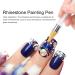 Rhinestone Painting Pen Comfortable Grip Professional Double Headed Lightweight Rhinestone Drill Pen for Nail Shop for Craft - Buy Online on GoSupps.com