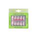 PaintLab Press On Nails - 24 Non-Toxic Fake Nails Set with Glue File & Cuticle Stick | Long Lasting Abstract Almond Design for Women & Girls - Buy Online on GoSupps.com