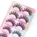 UAMOU Mink Lashes Bulk 5 Pair Natural Long Faux Cils Cilios Mink 3D False EyeLashes Makeup Fluffy Eye Lashes maquillaje Cheerfully (Color : G401 Size : 5 BOXES (25 pairs)) - Buy Online on GoSupps.com