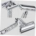 Minkissy Double-Sided Safety Razor | Manual Shaving Razor for Smooth Close Shaves | Ideal for Face & Beard - Buy Online on GoSupps.com