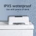 Oumefar Automatic Toilet Flusher IPX5 Waterproof White Touchless Automatic Flush Button Water Saving for Home Use - Buy Online on GoSupps.com