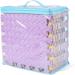 Tamiplay 16Pcs Foam Play Mat Set with Storage Bag - Soft Interlocking Floor Mats for Baby - Solid Colored Foam Puzzled Exercise Mats (Pink/Purple/Yellow/Light Blue) - Buy Online on GoSupps.com