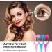 WLLHYF Mascara Shield Guard | Makeup Lash Comb Separator | Eyelash Applicator Tool for Women (Blue Pink Rose) - Buy Online on GoSupps.com