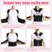 LINXINS Back Brace Posture Corrector for Women Men Back Straightener Posture Corrector Adjustable Back Posture Belt Office Home Gym Unisex - Buy Online on GoSupps.com