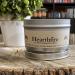 Hearthfire Soy Candle in Tin - Smoky Sandalwood Wood Wick Aromatherapy with Natural Oils Made in USA - Perfect Gift for Men & Women - Buy Online on GoSupps.com