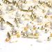 Strussel Cinderella Weiss Gold 180g Sugar Streusel Christmas from Strussel Gl ck Sprinkles Christmas Perfect for New Year's Eve Places decorate cake 180 g (1 Pack)