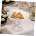 Cabilock European Glass Dried Fruit Dish Display Shelf Appetizers Dry Fruit Dish Fruit Tray Food Tableware - Buy Online on GoSupps.com