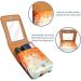 Travel Lipstick Organizer Case - Portable Makeup Bag with Mirror | Autumn Tree Leaf Bike Pattern - Buy Online on GoSupps.com