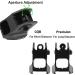 AGGXPF Fixed Iron Sights Set for Picatinny Weaver Rails - Durable Backup Front and Rear Sight - Buy Online on GoSupps.com