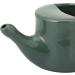 Ceramic Neti Pot Set with 5 Sachets - Dark Gray Color, 250ml - Buy Online on GoSupps.com
