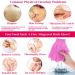 12 Pairs Exfoliating Shower Bath Scrub Gloves by Anezus | Body Exfoliator Glove for Spa Massage and Dead Skin Cell Remover - 6 Colors - Buy Online on GoSupps.com