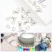 100PCS Premium Swivel Snap Hooks and D Rings  Swivel Snap Hooks for Keychain and Sewing Project(3/4"Inside Width) Silver - Buy Online on GoSupps.com
