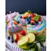 Buy Organic Sky-Blue Food Coloring with Agave Syrup - Gluten-Free & Vegan 25g for Unique Cakes | International Shipping - Buy Online on GoSupps.com