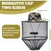 Toatelu Beekeeper Hat with Mosquito Net - 2-Pack Foldable Outdoor Cap for Camping Hiking & Gardening - Buy Online on GoSupps.com