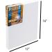 Practica Economy Stretched Cotton Canvas 12x16 - 2-Pack - Acid-Free Acrylic Primed for Acrylics, Pastels, Graphite & More - Buy Online on GoSupps.com
