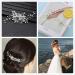 Elegant Bride Wedding Hair Comb Set | Crystal Pearl Hair Clips & Silver Vine Headdress for Girls - Buy Online on GoSupps.com