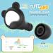 Kids Ear Plugs 2 Pairs | Reusable Silicone Noise Canceling Earplugs for Children & Adults | Ideal for Concerts Flying Studying & Noise Sensitivity (Black+Red - Buy Online on GoSupps.com