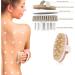 Qymwanna 2 Pack Bath Brush Set for Dry and Wet Use - Long Handle Shower Brush & Round Back Brush - Gentle Exfoliating for Softer Skin - Improve Circulation - Buy Online on GoSupps.com