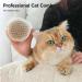 Aumuca Silicone Cat Massage Brush | Grooming Tool for Short Haired Cats | Releases Loose Fur | White - Buy Online on GoSupps.com