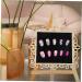 Beavorty 1Pc nail display board nail art showing detachable finger nail tips holders manicure showing rack practice manicure holder nail color display board mini wooden Work 26x18.1cm Assorted Color - Buy Online on GoSupps.com
