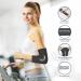 Freeze Sleeve Ice Pack for Elbow & Knee - Reusable Flexible Gel Wrap for Hot & Cold Therapy - Pain Relief for Tendonitis, Tennis Elbow, Arms, Thighs, Calves - Black - Buy Online on GoSupps.com