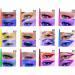 Colored Liquid Eyeliner - Colored Liquid Liner - 12 UV Fluorescent Colors - Waterproof - Quick Drying - Long-lasting and highly pigmented festival accessory for music festivals - Buy Online on GoSupps.com