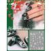 Kalolary 7PCS Christmas Adhesive Nail Art Sticker - 5D Stereoscopic Embossed Snowflake Designs for Women & Girls - Nail Decoration Kit - Buy Online on GoSupps.com