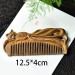 Comb Handmade Sandalwood Comb Handmade Massage Comb Hair Brush wooden comb - Buy Online on GoSupps.com