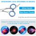 Pet Grooming Scissors with Safety Round Tip - Stainless Steel Curved Grooming Shears for Dogs and Cats (Silver Down-Curved) - Buy Online on GoSupps.com