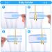 DSLSQD 2 Pieces Catheter Stabilization Device Foley Catheter Bag Holder Catheter Leg Bag Straps Urine Drainage Bag Support Catheter Supplies for Men Women (White and Blue) - Buy Online on GoSupps.com