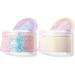 Lophe body glitter gel 2pcs glitter face body glitter sequin body lotion glitter liquid eyeshadow safe and non -toxic mermaid sehmettes for face hair nails halloween (white/purple)