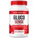 GlucoSense Official Gluco Sense Formula with Clean Premium Blend to Help Support Healthy Circulation Natural Flow & Balanced Levels | Just 2 Easy-to-Swallow Pills Daily (60 Capsules)