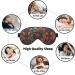 SSIMOO Clock Gear Print Eye Mask - Ultra-Soft Light-Blocking for Optimal Comfort & Restful Sleep - International Shipping Available - Buy Online on GoSupps.com